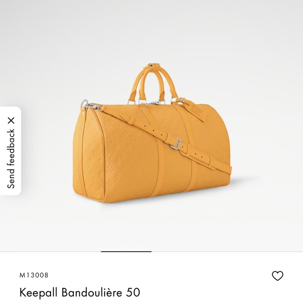 Keepall Bandoulière 50 - Picture 3 of 5